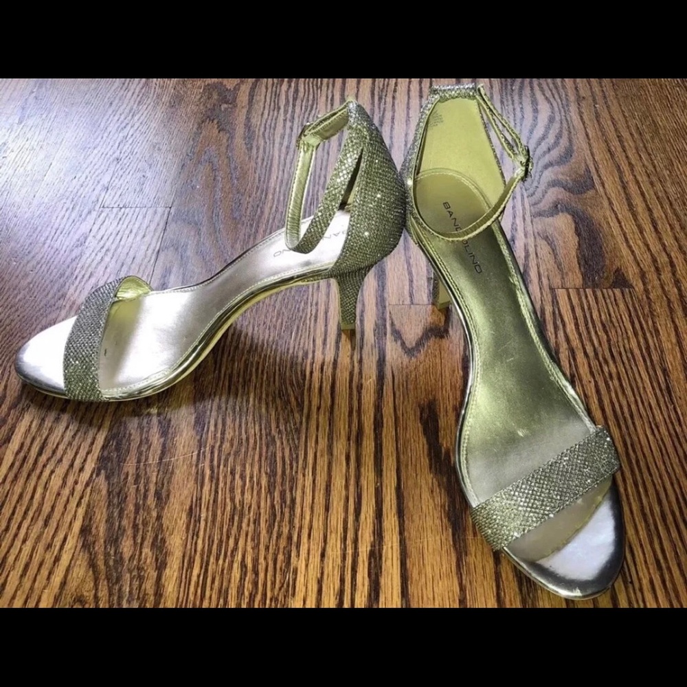 Bandolino Gold Heels